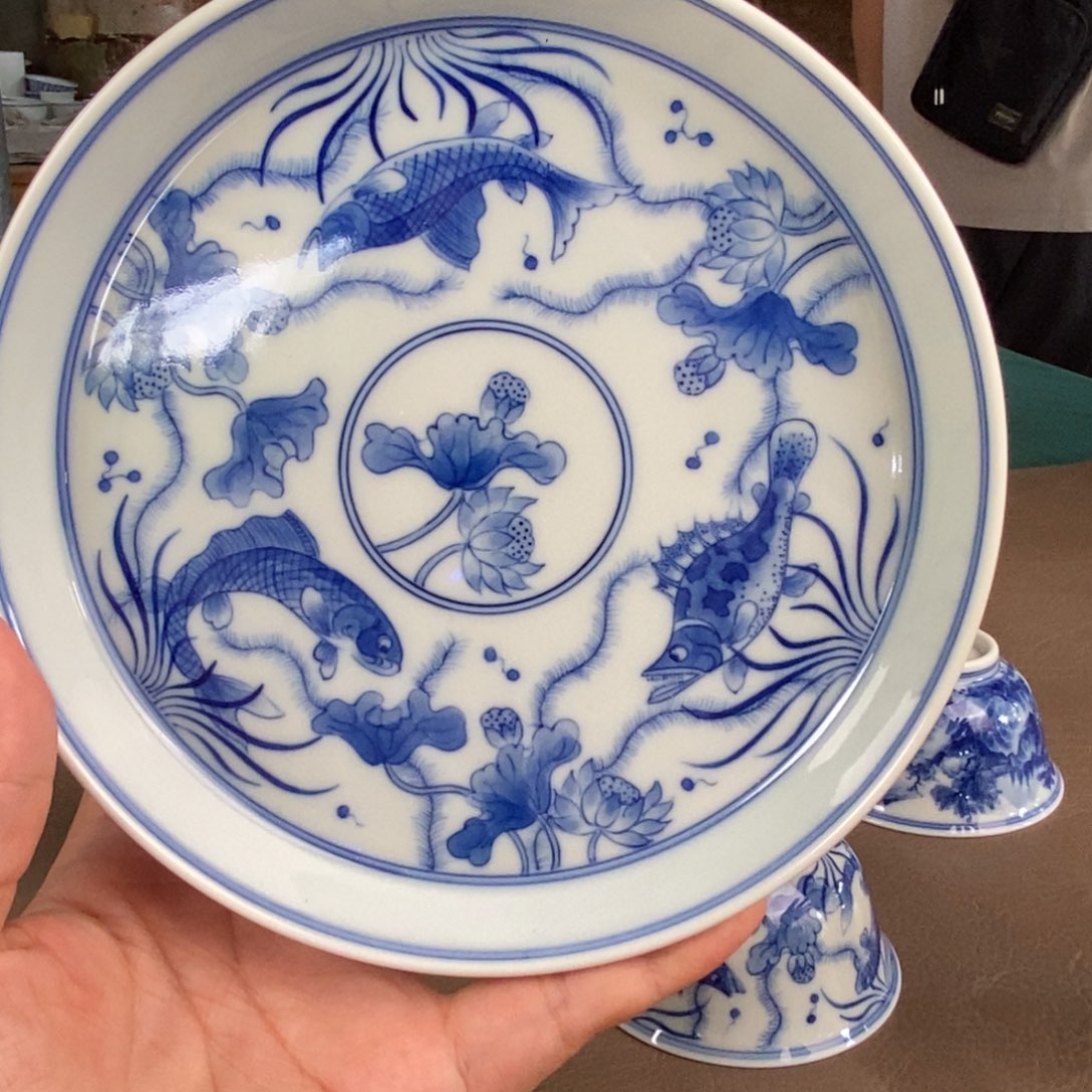 景德镇陶瓷手绘手绘