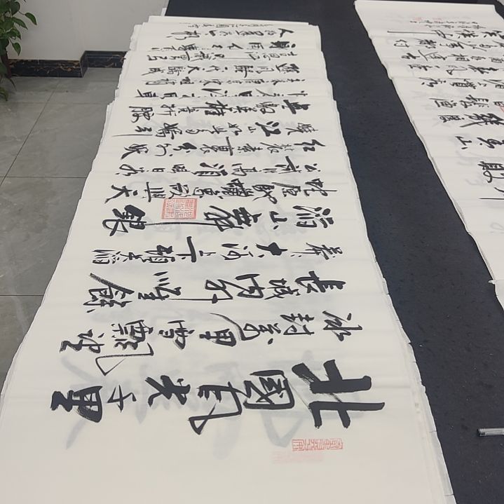 白武坤老师作品一副