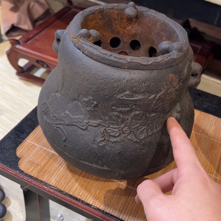 允***义铁中古工艺品摆件