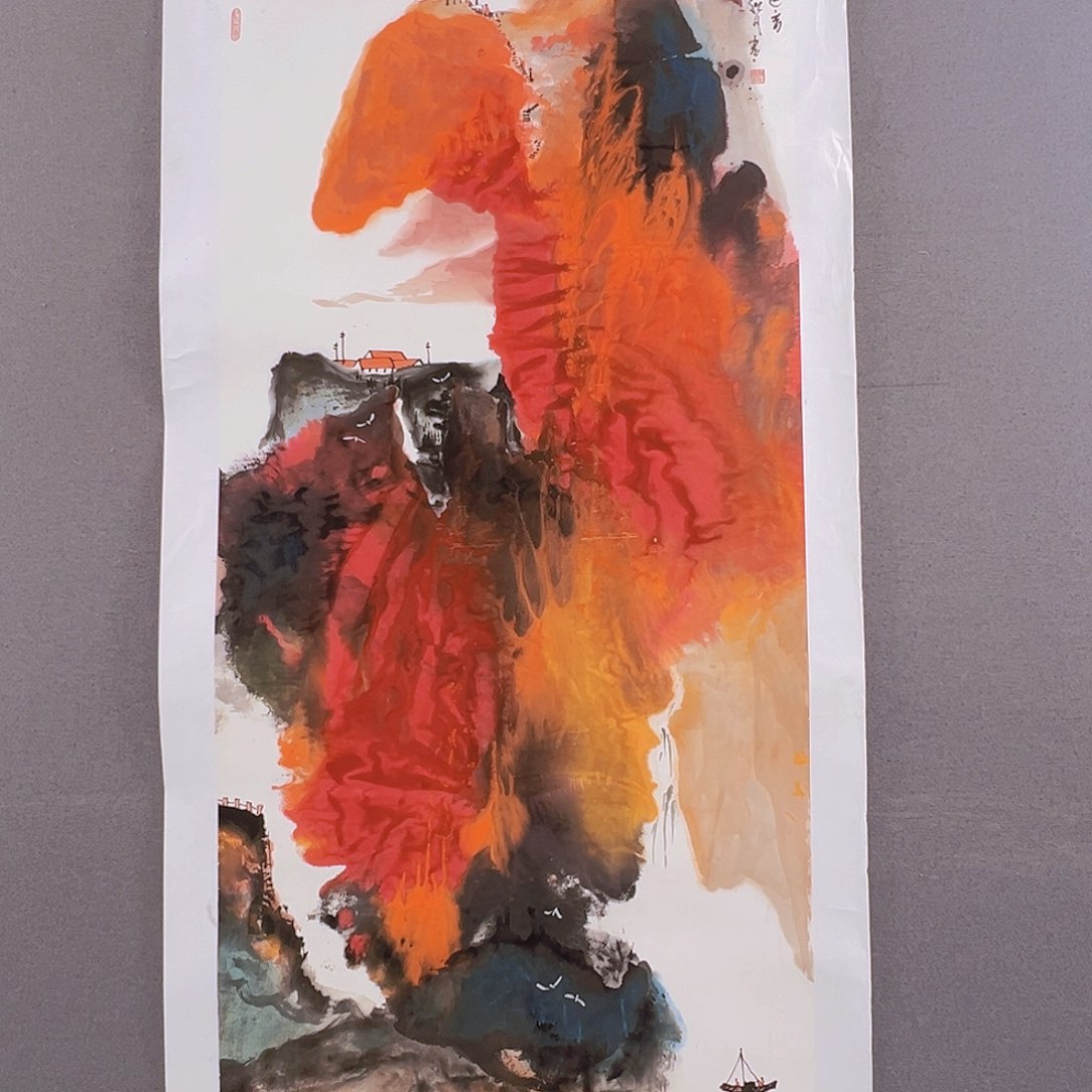 国画当代艺术，展览作品