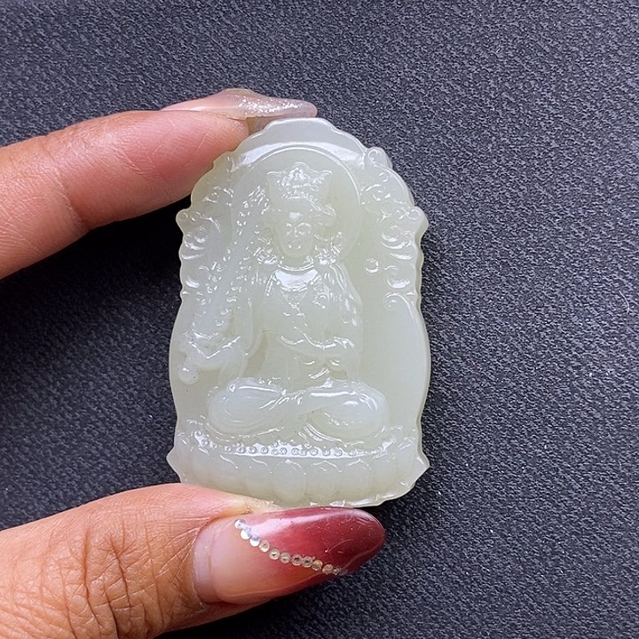 和田玉挂件未镶嵌一*