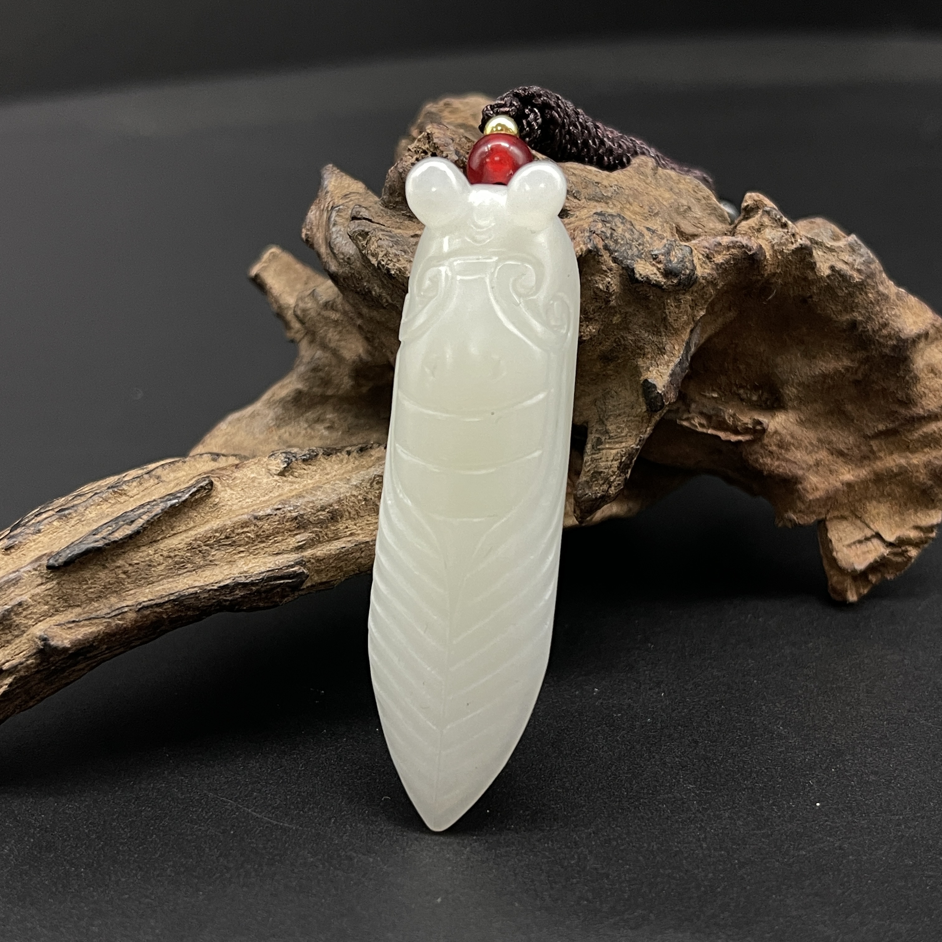 《清代》 和田玉玉蝉   山东文物商店泰运 ZZXCEH626235