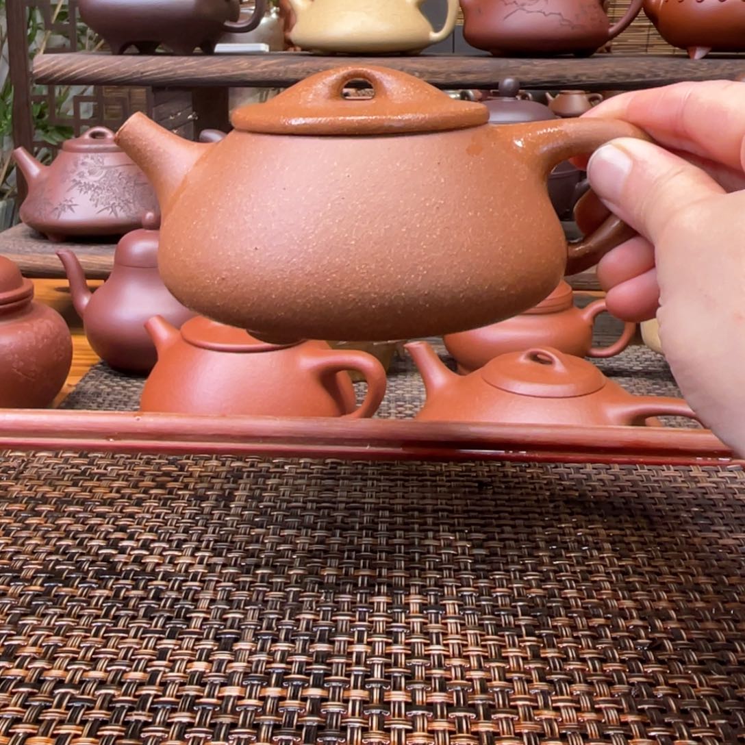 茶壶紫砂宜兴原矿紫砂手工制270