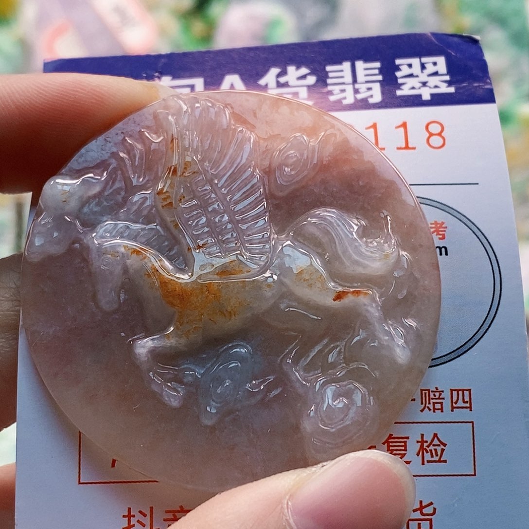 吊坠(不含链)未镶嵌翡翠