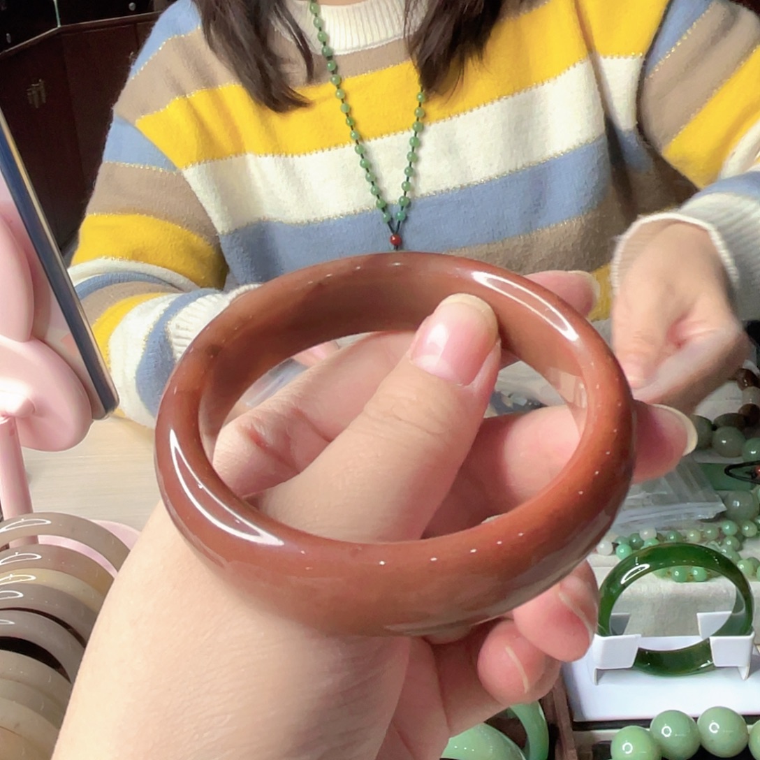 密玉（石英质玉）未镶嵌颈饰58