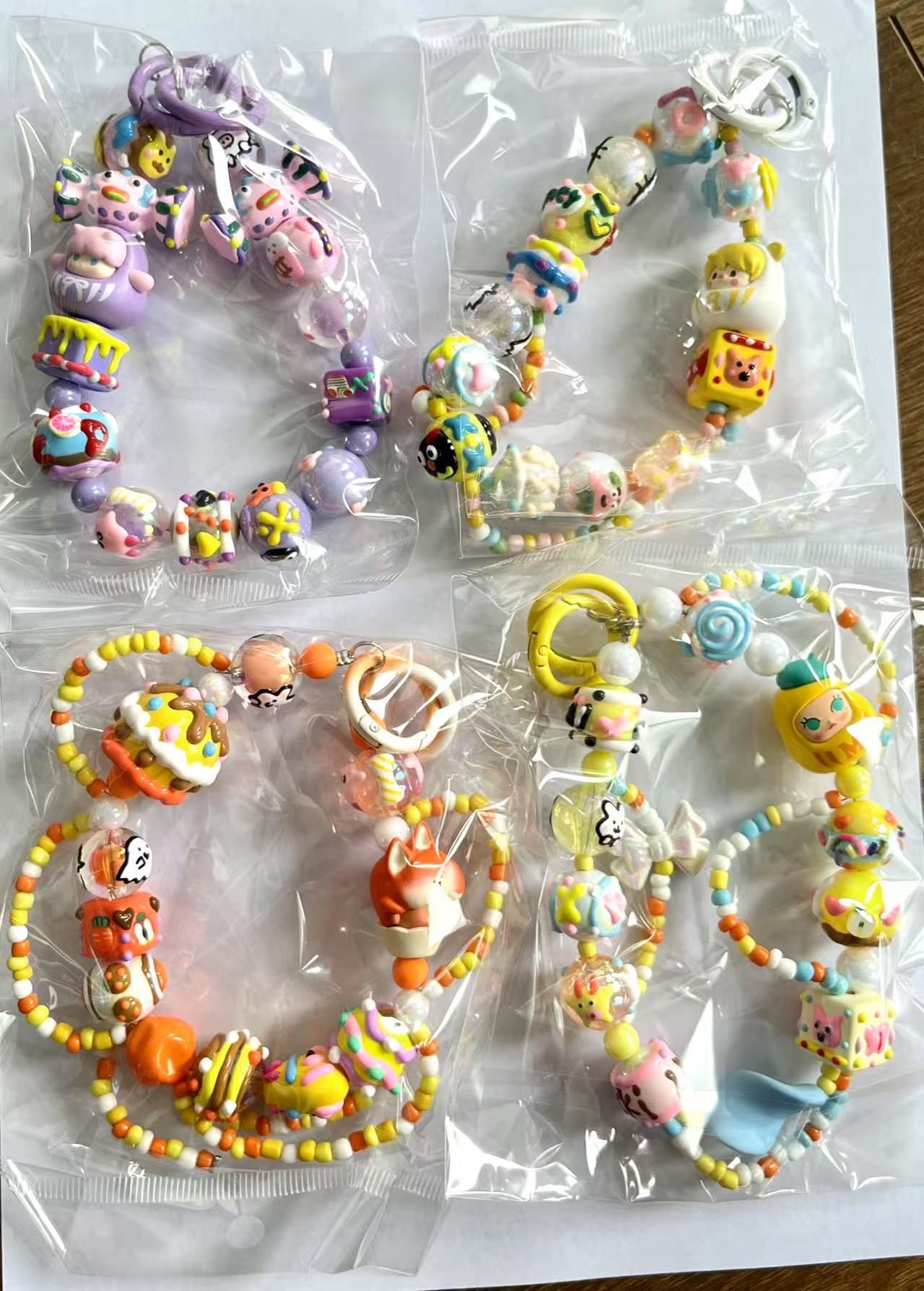 原创diy正版斜挎链背包挂件生日礼物包挂