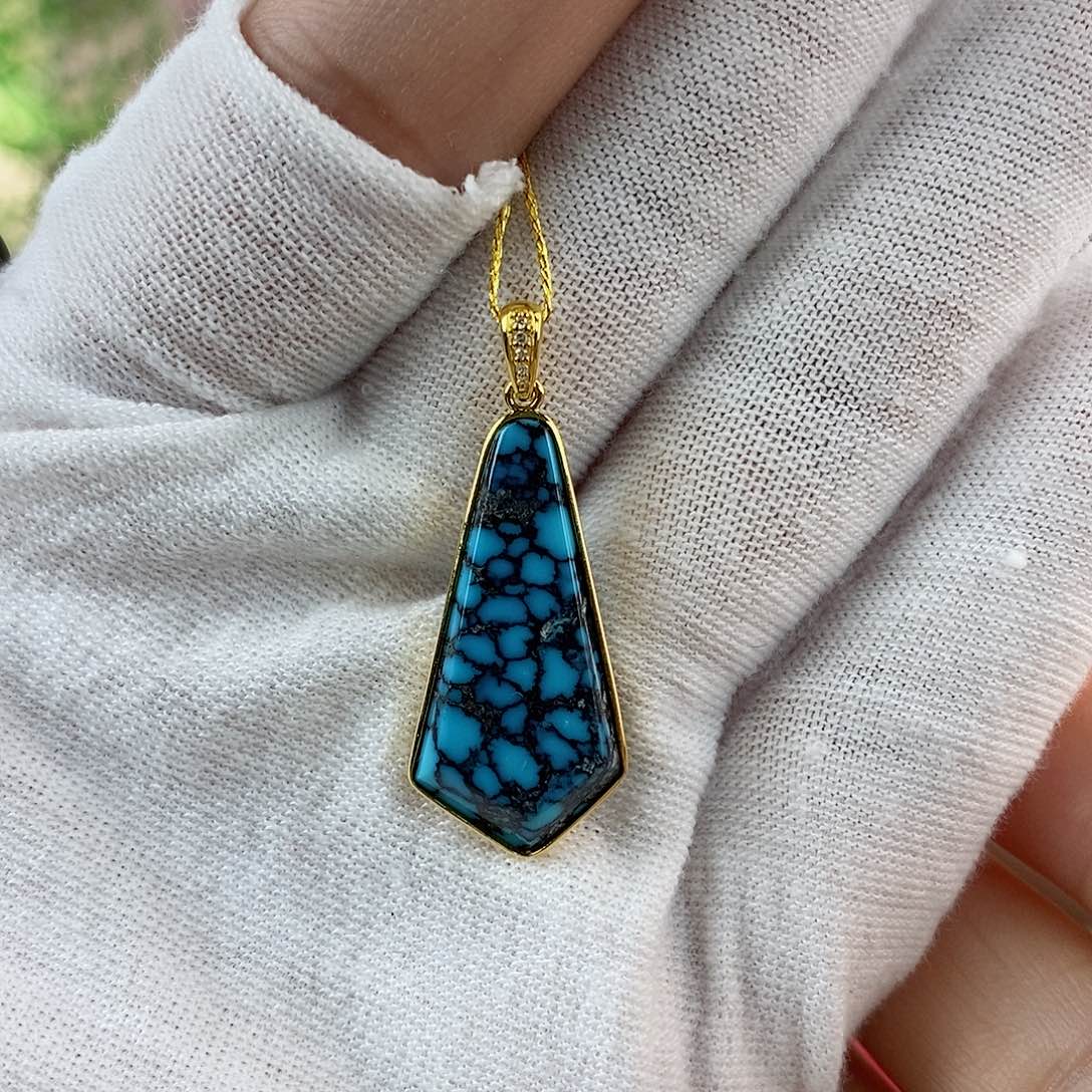 绿松石珠宝奇石未镶嵌