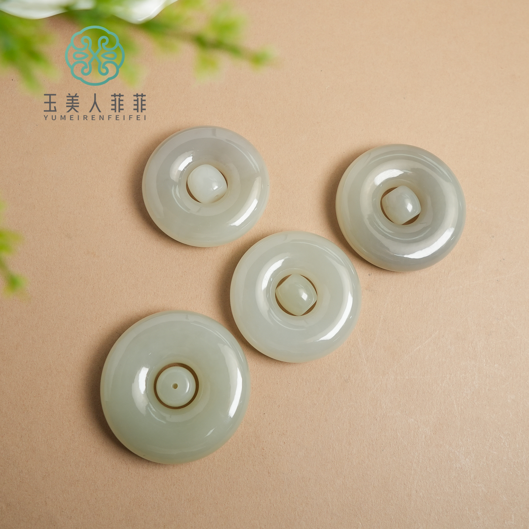 菲菲珠宝好丨和田玉吊坠-多样性发一-赠绳