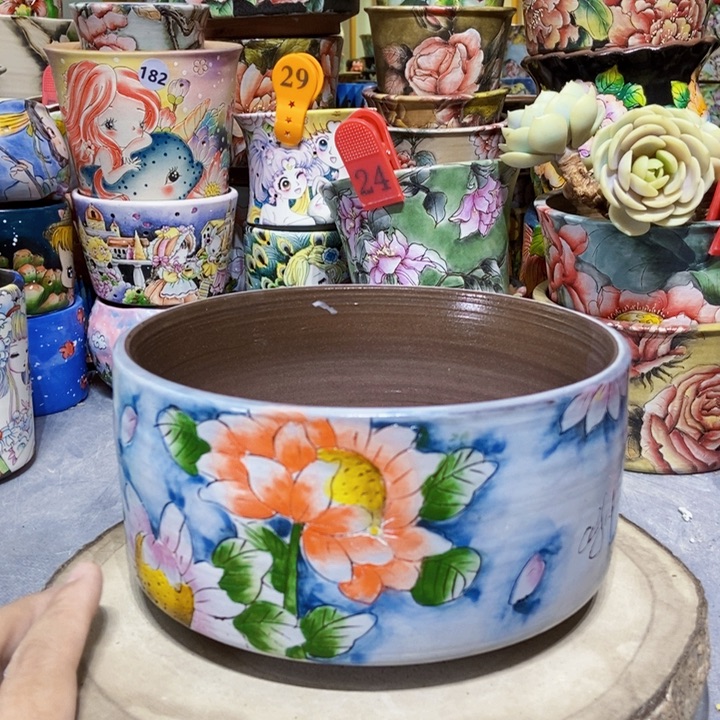 景德镇艺术手绘作品