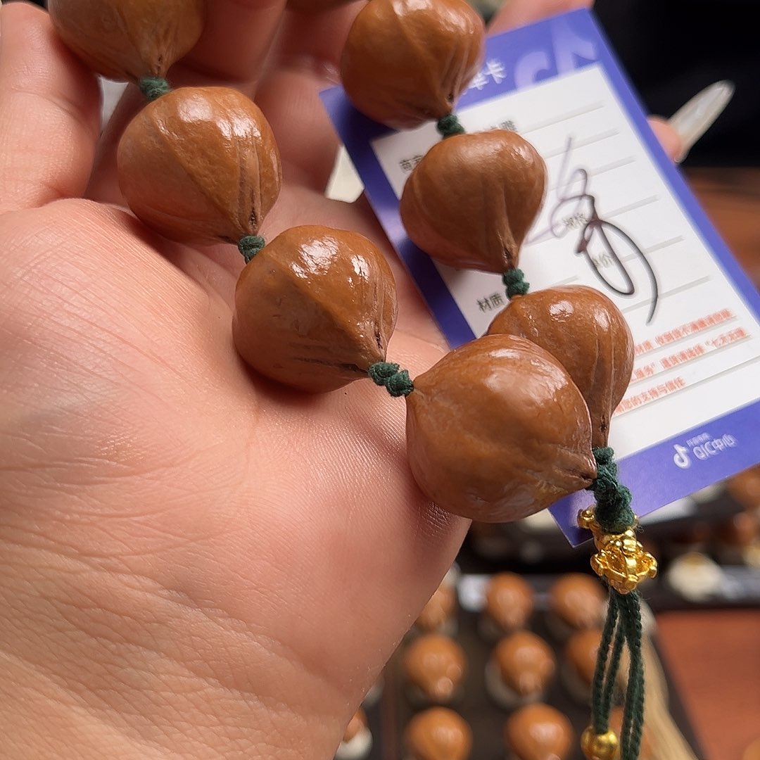 橄榄核手串/手链橄榄核雕刻手工艺品