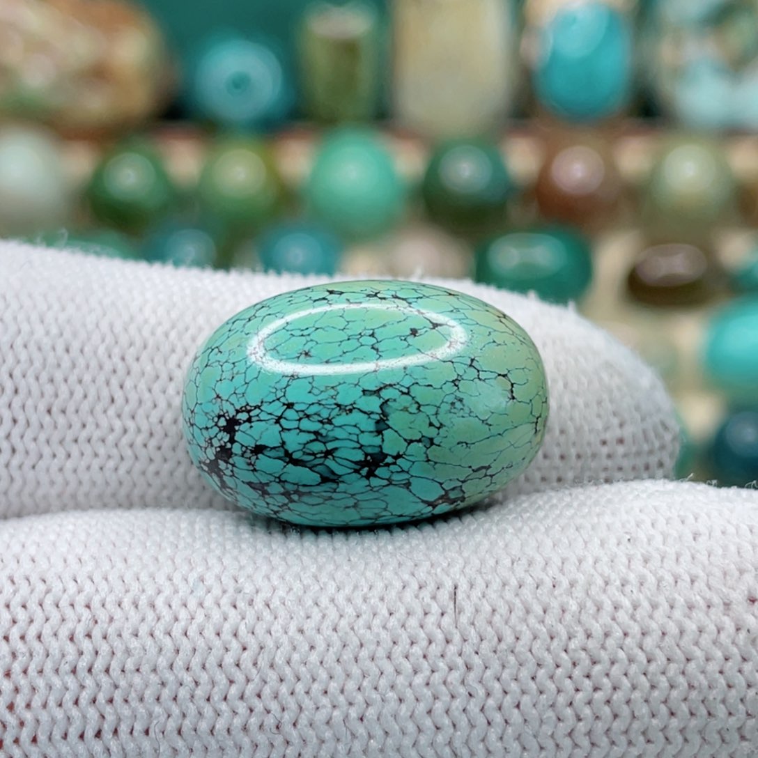 未镶嵌绿松石珠宝奇石