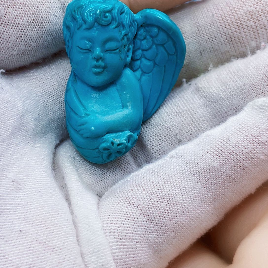 绿松石未镶嵌饰品