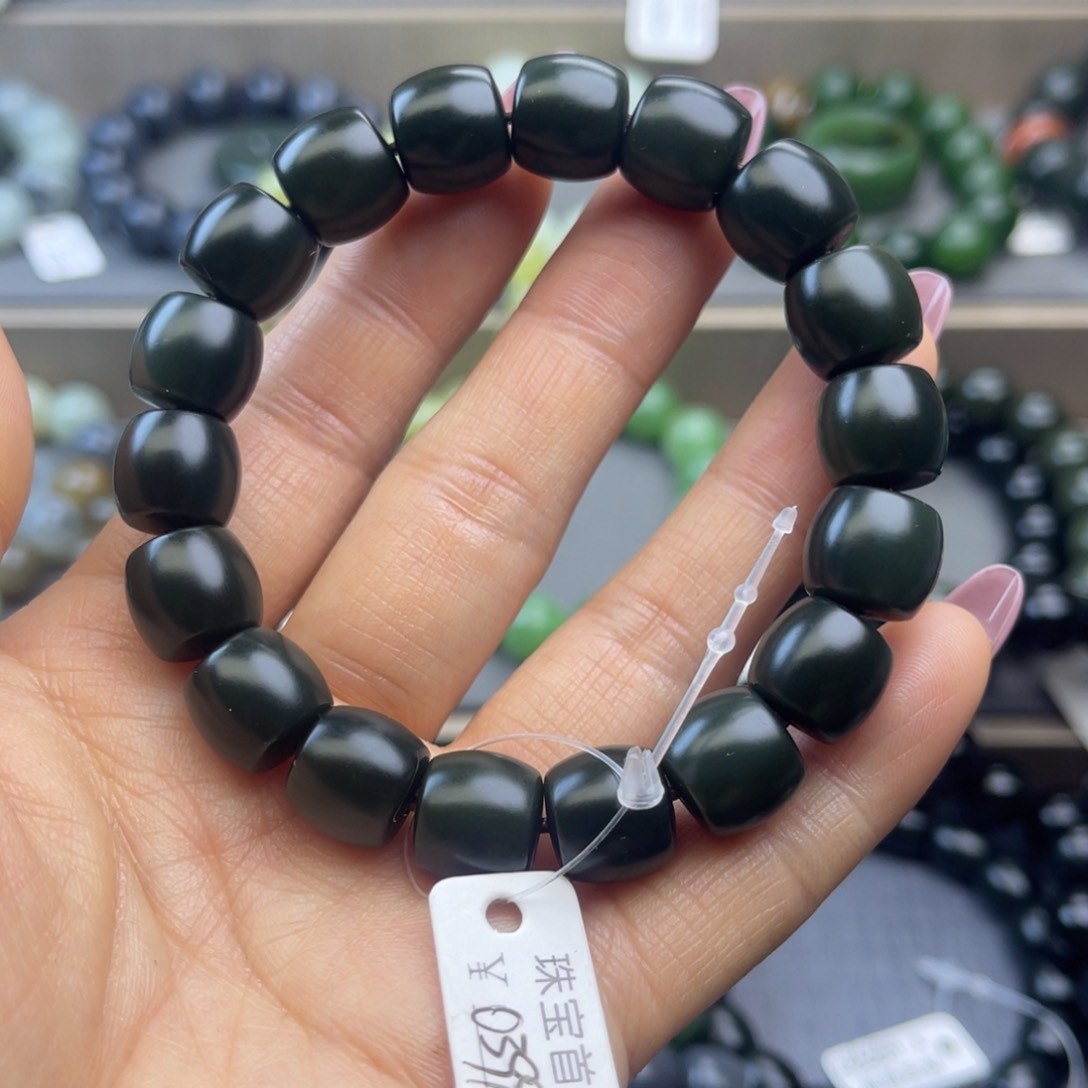 和田玉手链未镶嵌