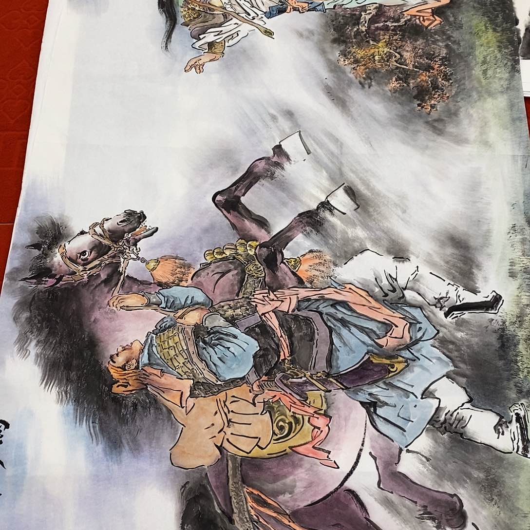 国画我想吃东西我自己来嘛