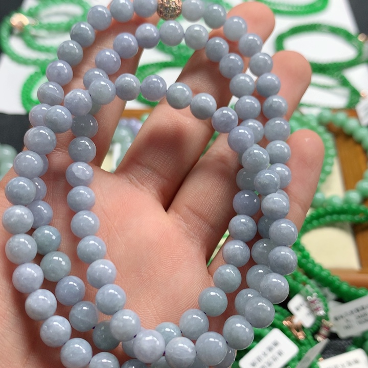 翡翠未镶嵌手链翡翠