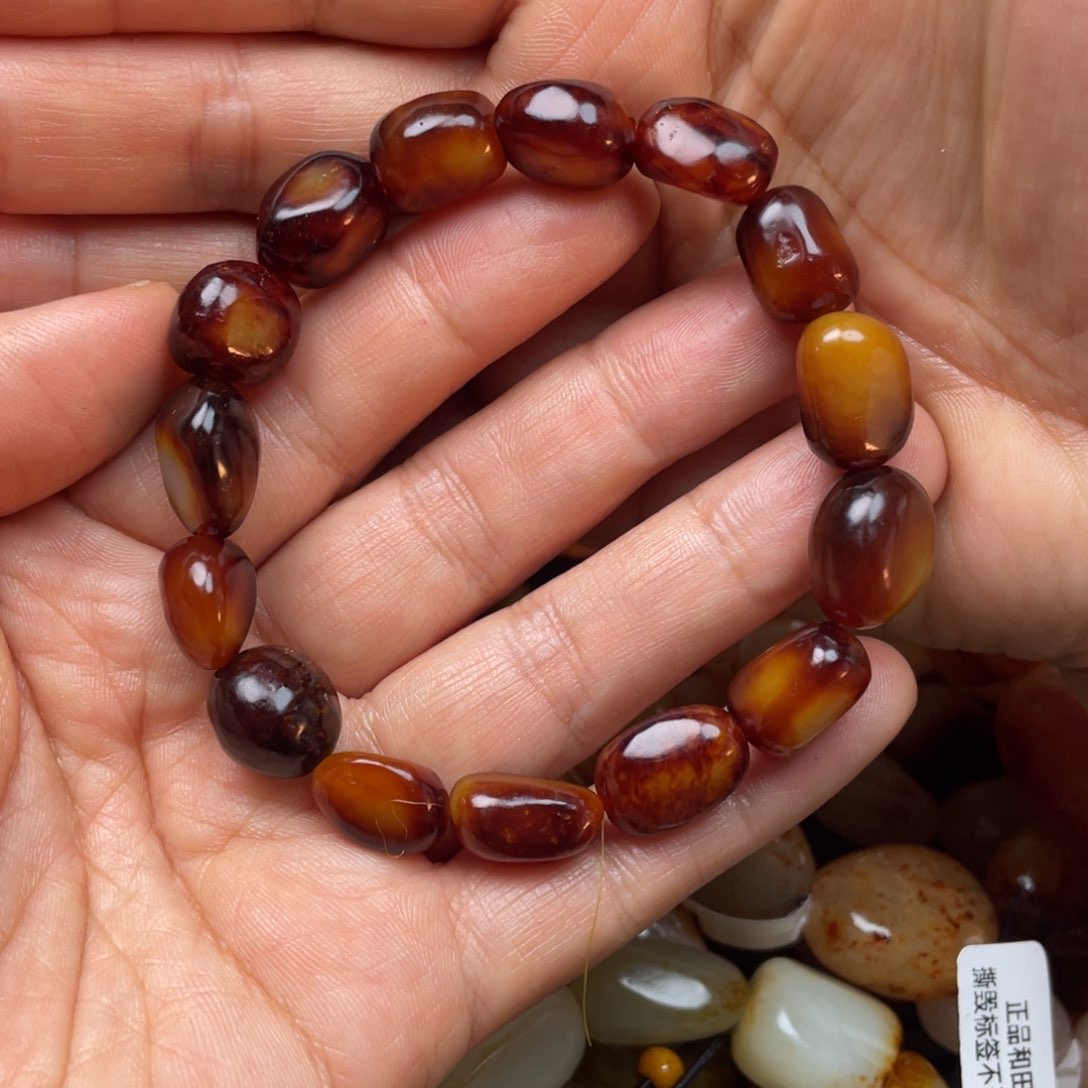 和田玉手链未镶嵌