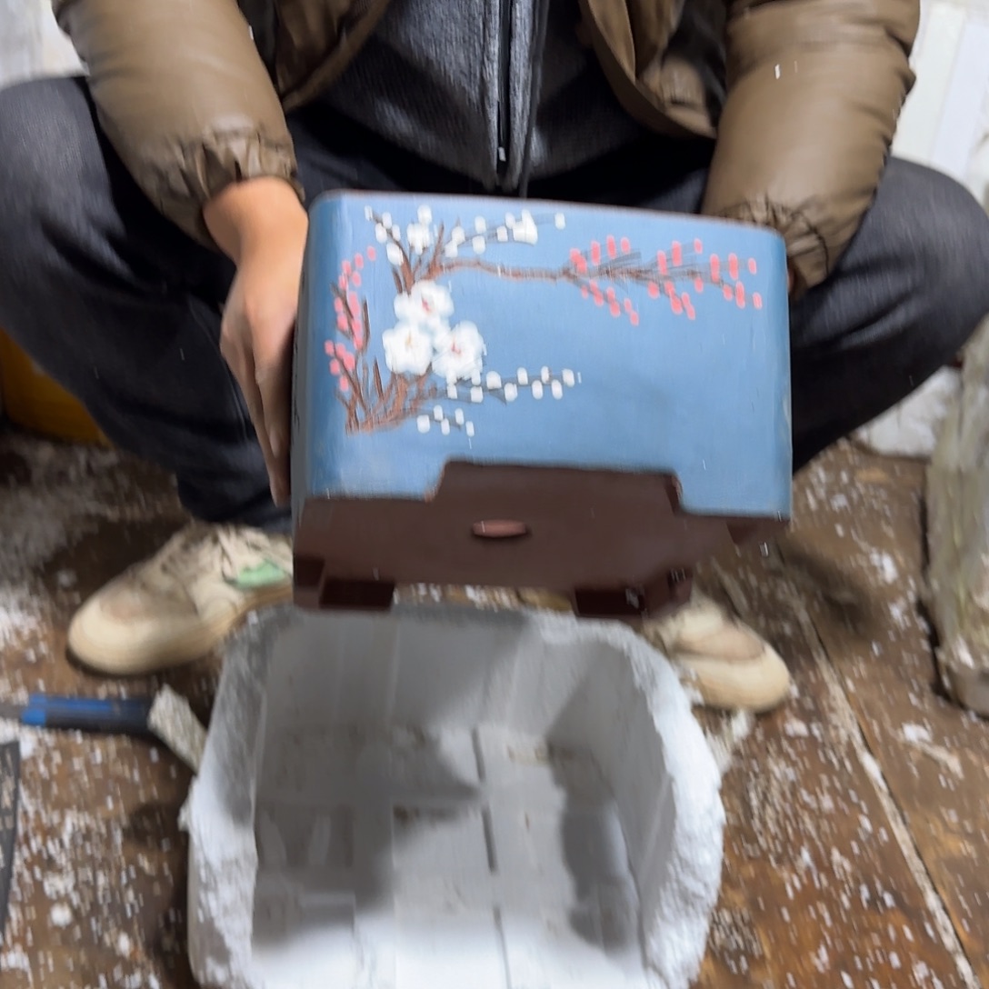 紫砂花盆口径25.15口径