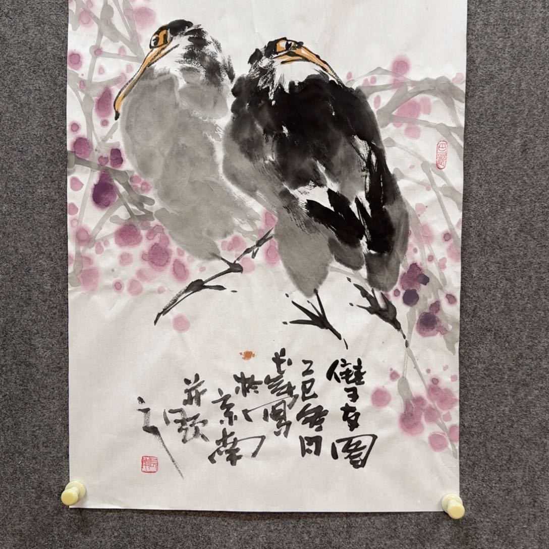 国画zz靳长年老师手绘作品