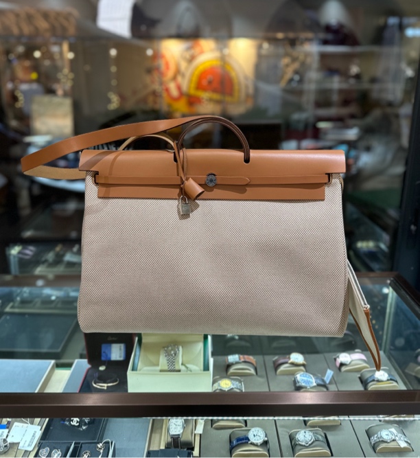 未使用 Hermes/爱马仕 Hermes爱马仕herbag50 Y刻 NE512150