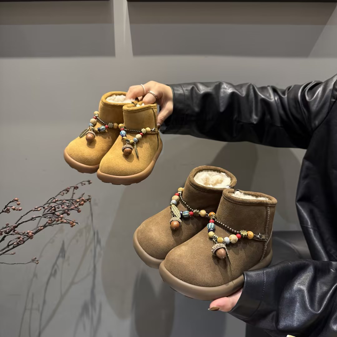 小大人/冬季极寒系列26-37舒适百搭雪地靴童鞋542360