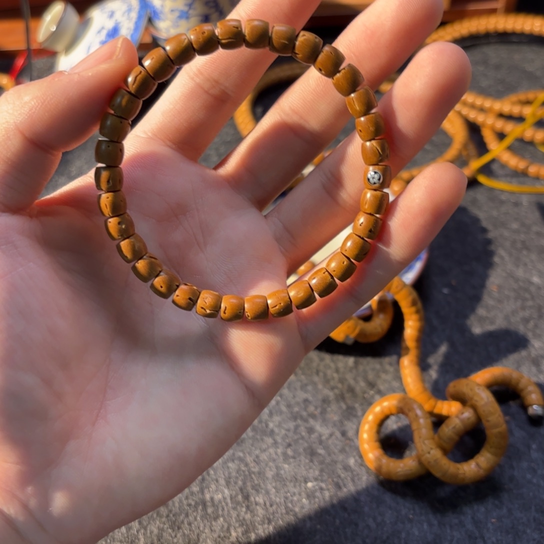 溯***-桃核吊坠桃核核壁直切7.6