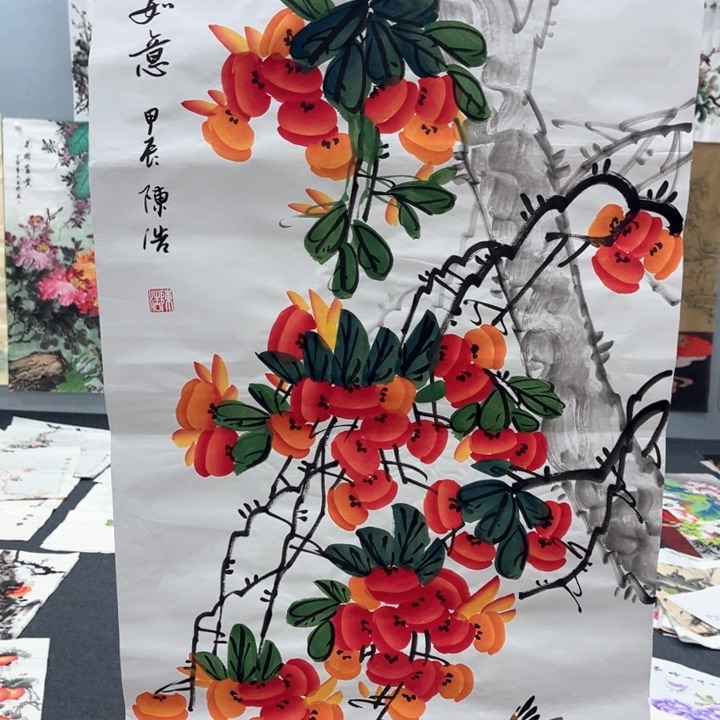 国画我的心好痛啊我的心真的好痛啊好痛