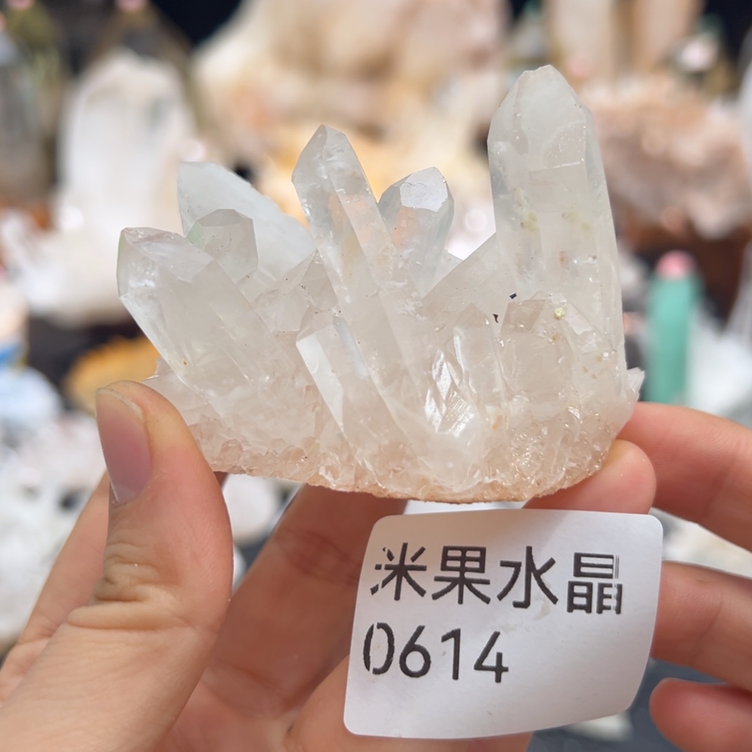 未镶嵌水晶珠宝半成品