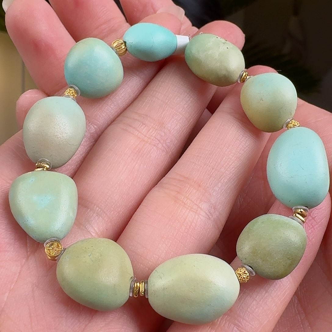 绿松石珠宝奇石未镶嵌