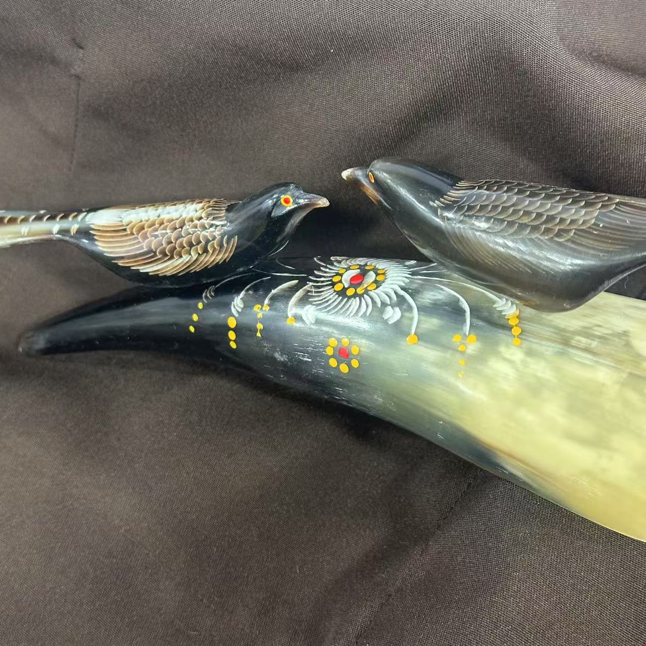 牛角工艺品喜上眉梢 540