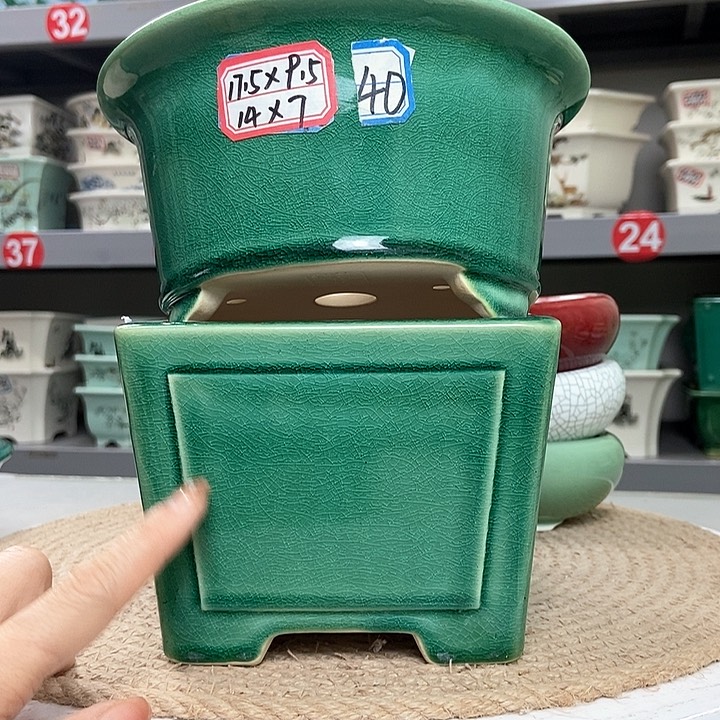 紫砂花盆紫砂花盆