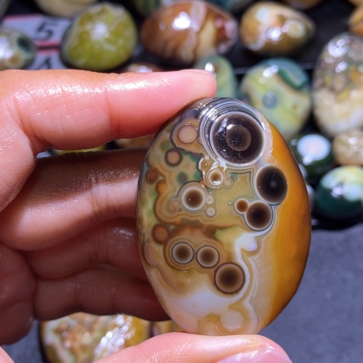 玛瑙/玉髓吊坠(不含链)未镶嵌