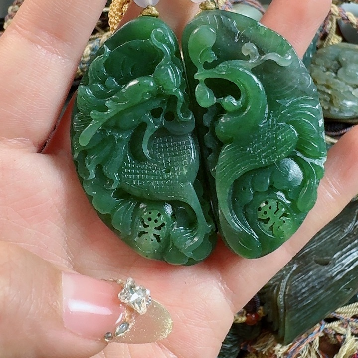 和田玉挂件未镶嵌