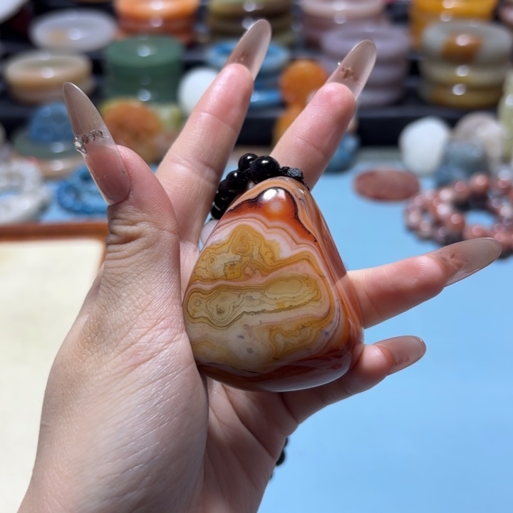 石英岩玉合金手链