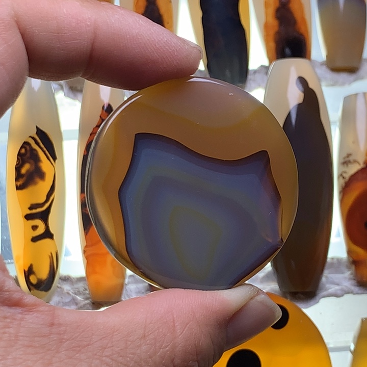 玛瑙/玉髓颈饰未镶嵌90