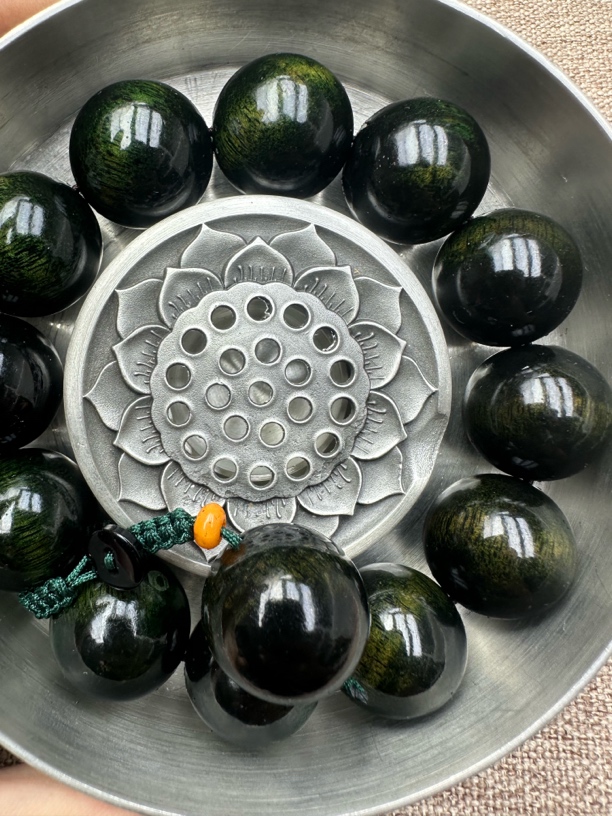 增香沉香木串文玩老料精选 421号