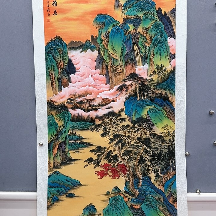 国画书法作品多次参加