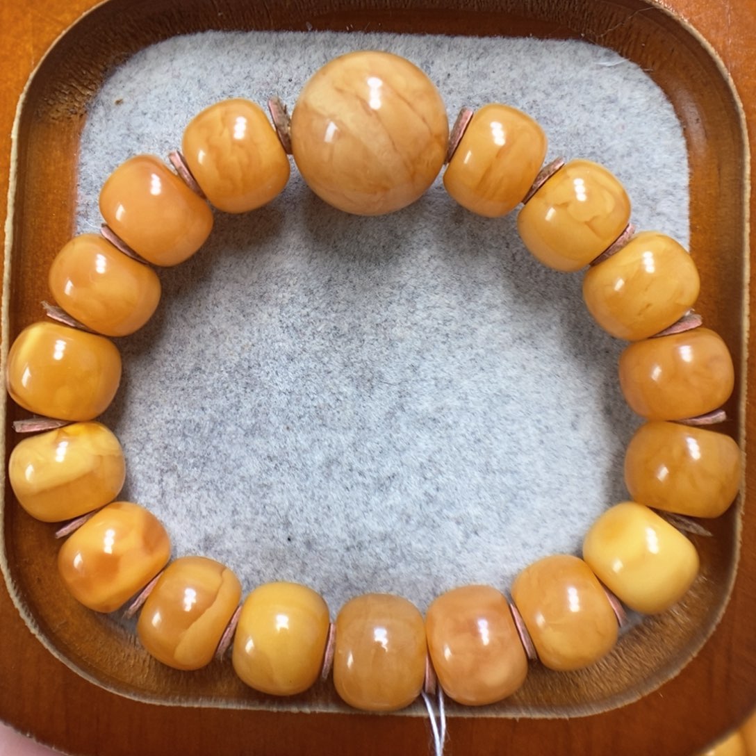 蜜蜡颈饰未镶嵌蜜蜡