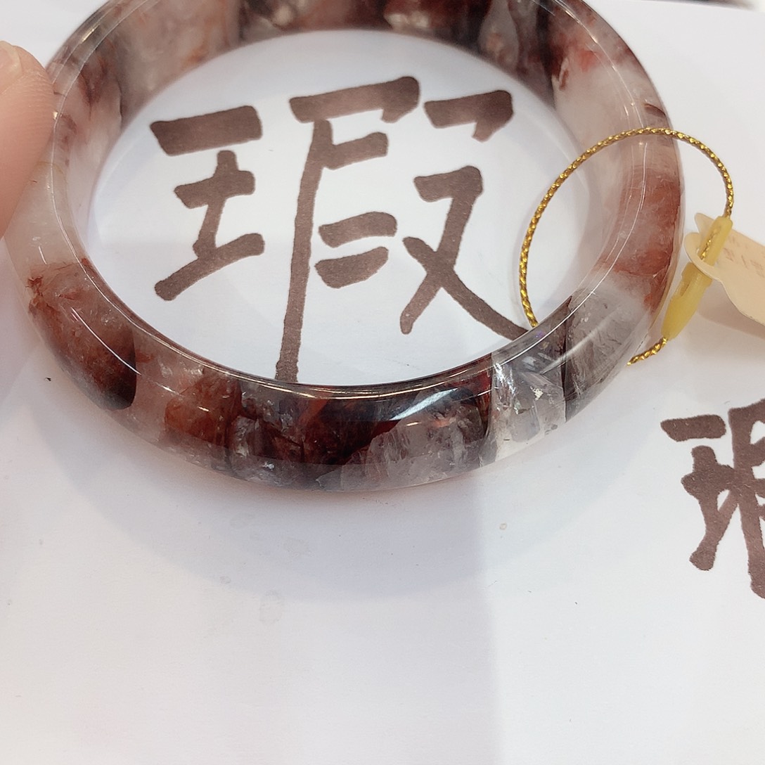 水晶手镯未镶嵌184（瑕疵5960