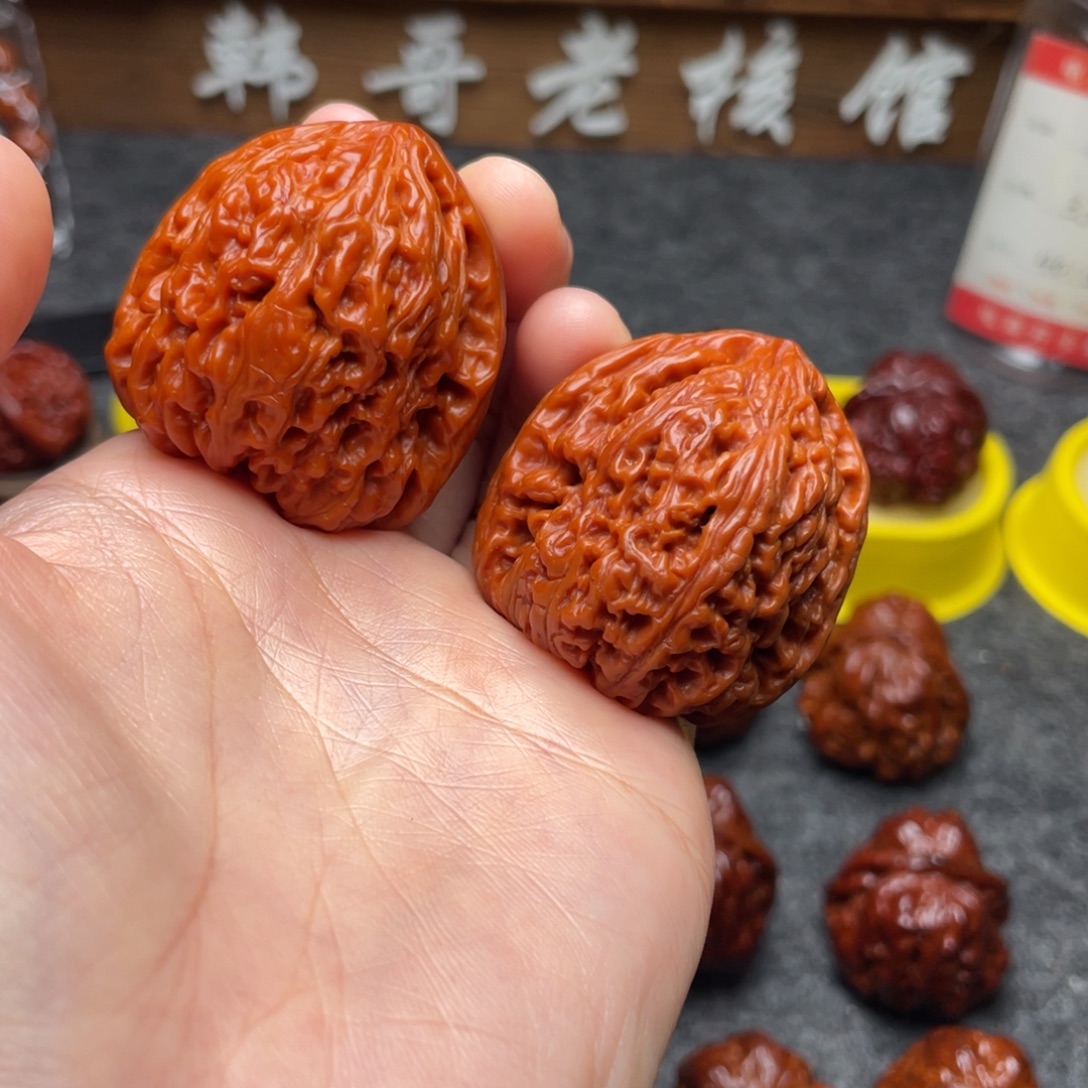 吊坠文玩核桃文玩核桃 手把件 南将石 39
