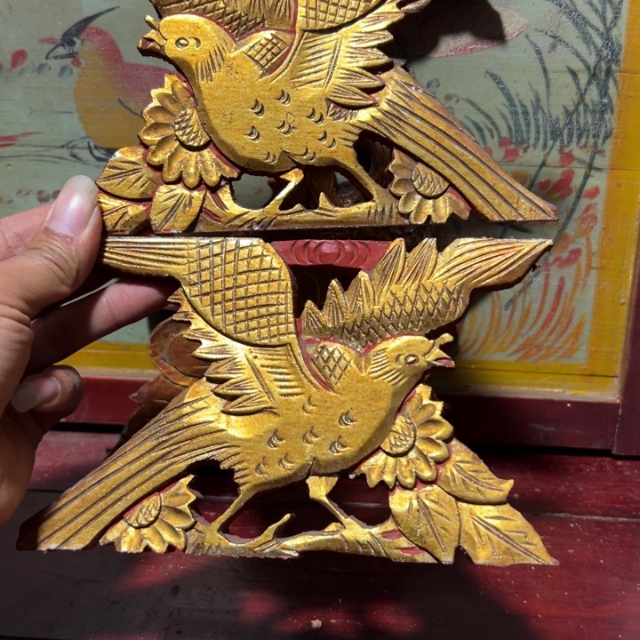 闽***术木木雕工艺品摆件