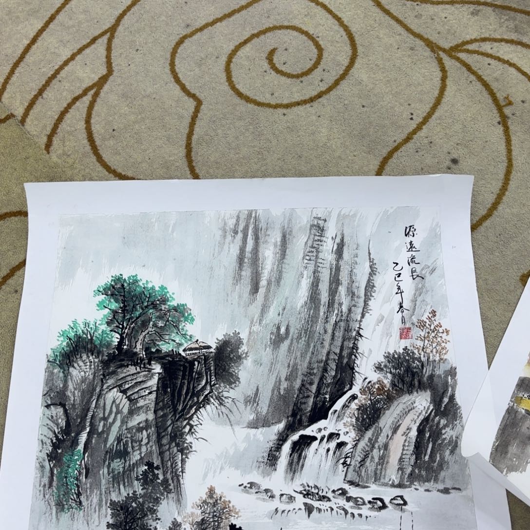 云***舒国画李欣主播李欣