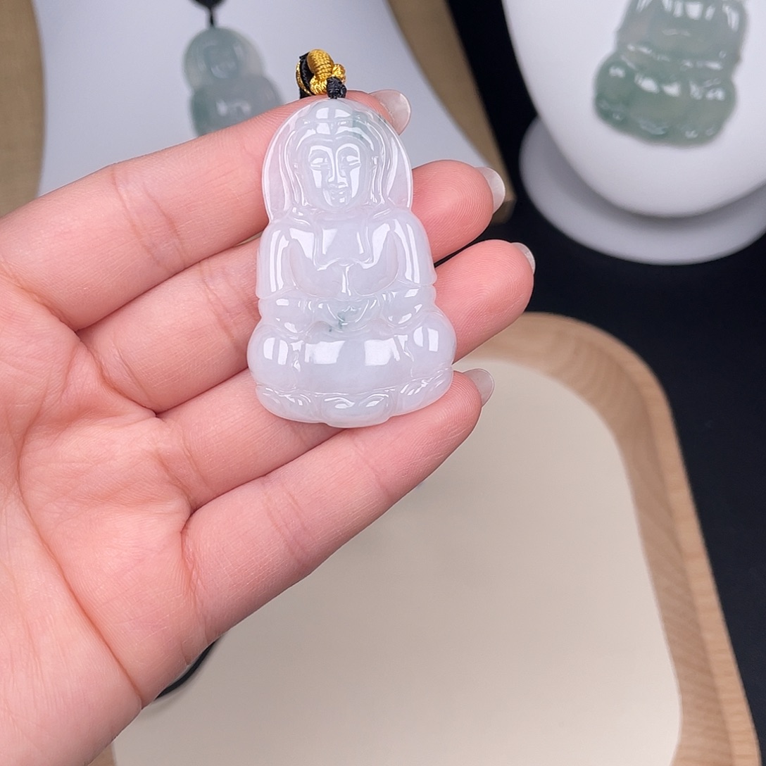 翡翠未镶嵌颈饰zw001