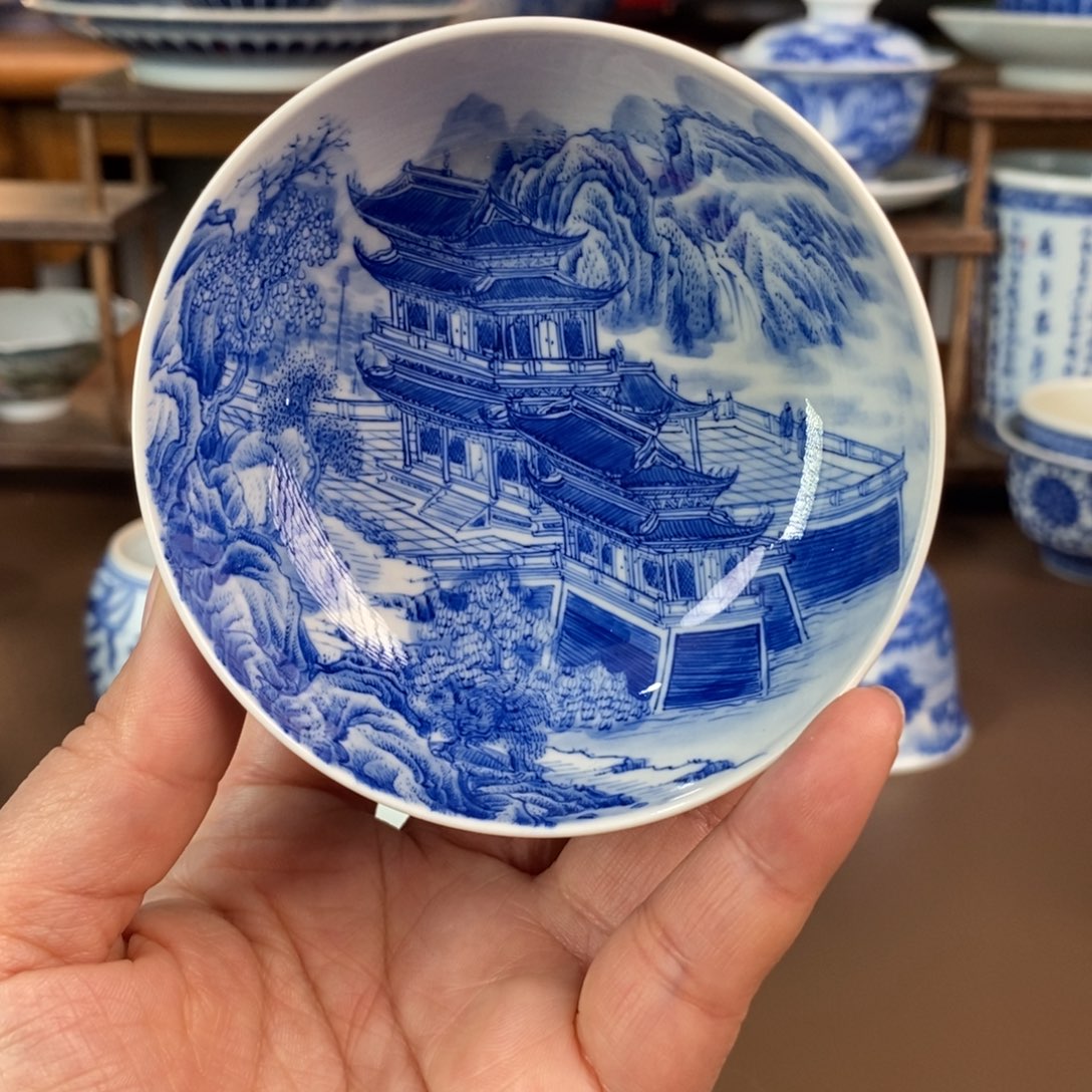 景德镇陶瓷手工手绘