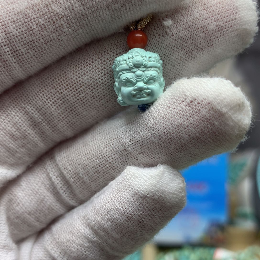 绿松石挂件未镶嵌