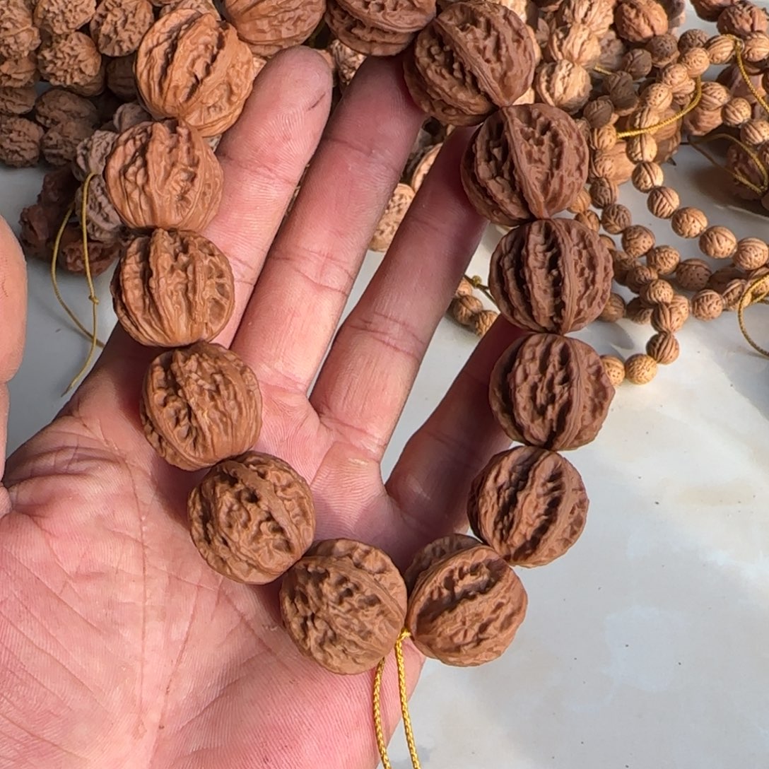 T***_吊坠文玩核桃八棱小核桃