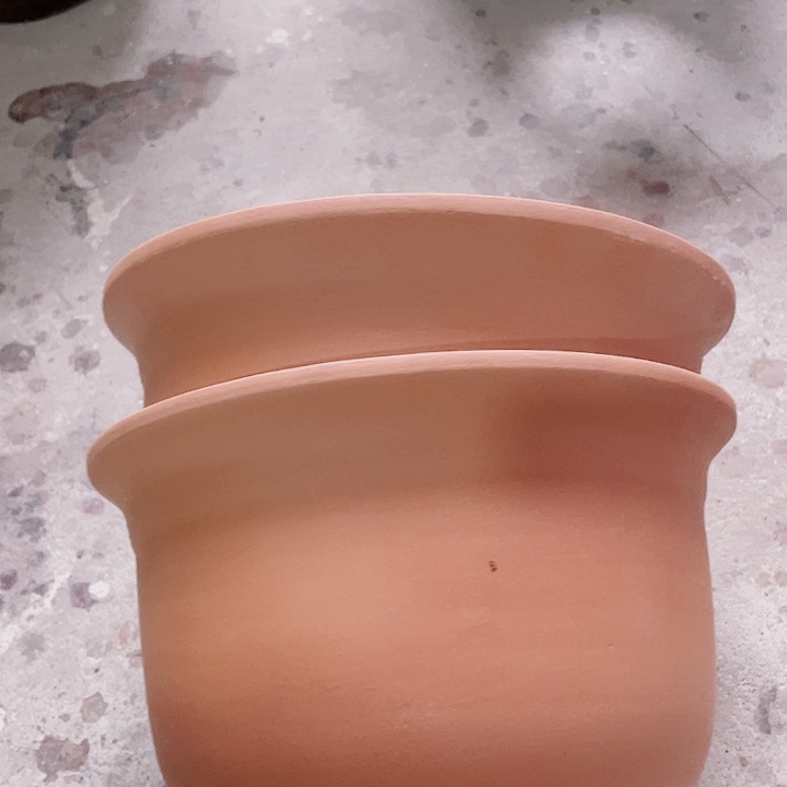 紫砂素面小马25/25花盆