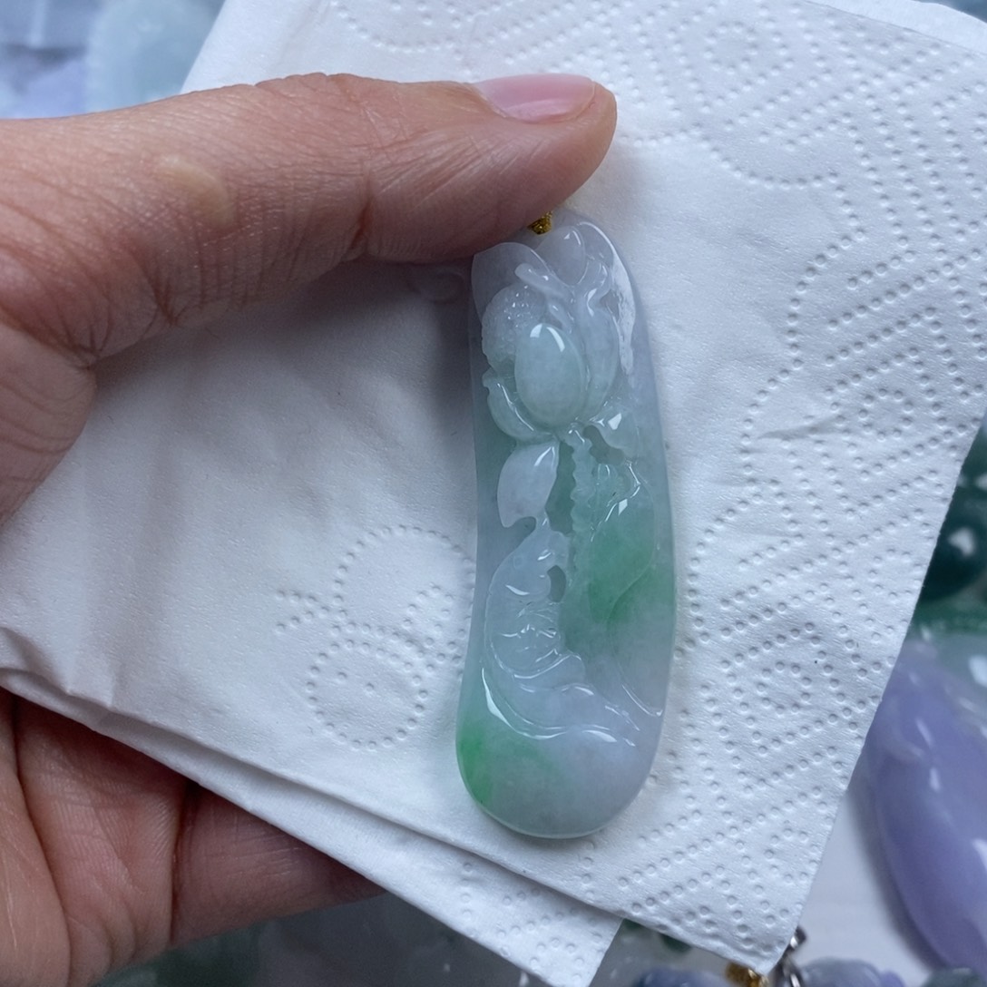 颈饰未镶嵌翡翠翡翠