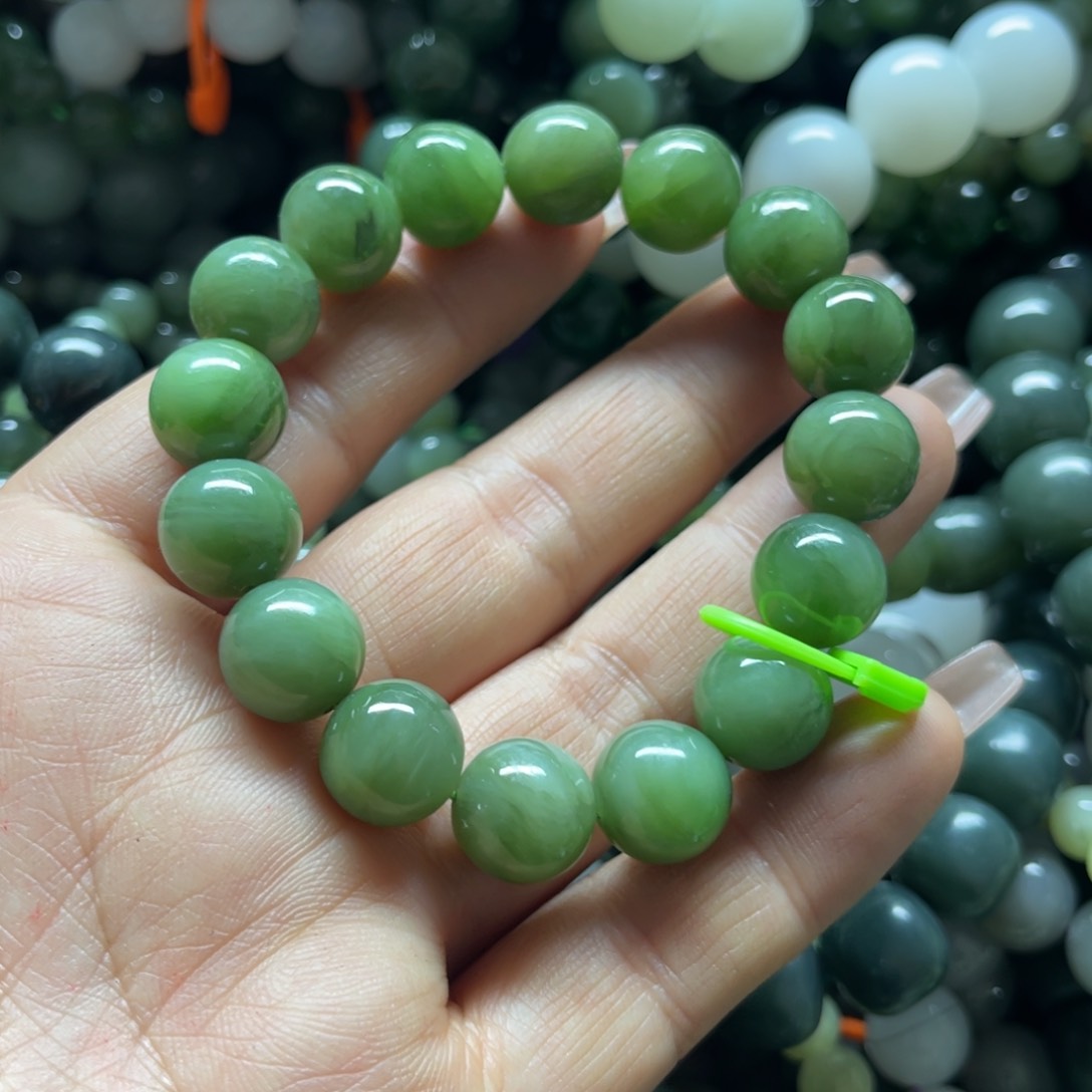 和田玉手链未镶嵌