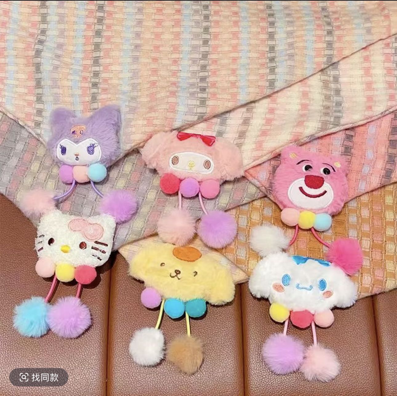 【新疆包邮】新款卡通保暖围巾三角巾+围脖组合