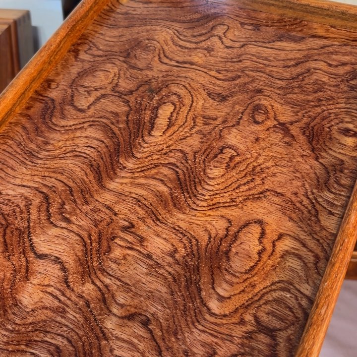 木缅甸花梨超大托盘